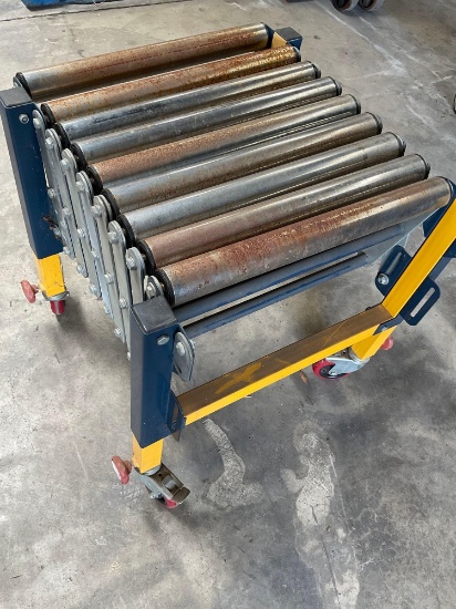 Conveyor. Fully extended 2' T x 58" W x 23" D