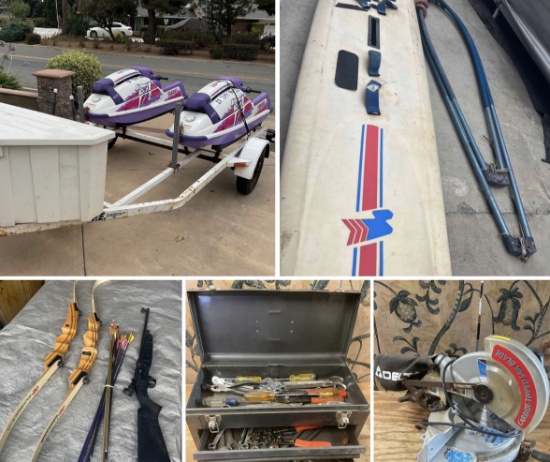 BSA Donations, Jet Skies, & PD Confiscated items