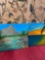 Oil on canvas wall art. 2 pieces. 16