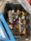 Tough tote and assorted items/ tools