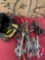 Dewalt tool bag, Craftsman box wrenches, screw drivers and assorted tools