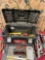 Large Husky tool box and assorted tools