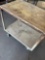 Metal rolling cart