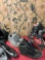 , Vans size 16, Roces skates side 17, Nikes size 18 & Unlisted size 17