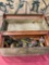 Metal tool box and assorted tools/ items