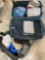 Forecast rolling luggage with assorted clothing & Samsonite bag with assorted clothing