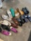 Assorted shoes . 11 pairs