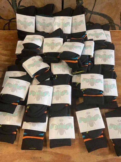 New. Bombas X-small socks. 30 pairs