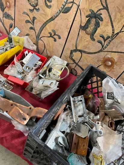 Household repair items, Brackets, Screws, & Latches, Assorted / items