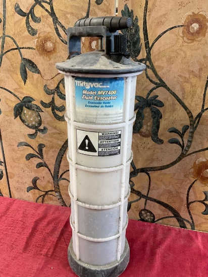 Mityvac fluid evacuator