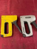 Stanley staplers. 2 pieces