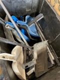 Dust pans & Squeegees, Assorted cleaning items