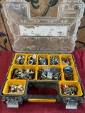 Dewalt organizer box with assorted screws