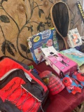 Assorted games, sports items, etc