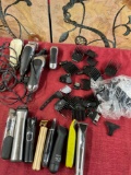 Hair Trimming products assorted trimmers/ clippers ( the top 3 Wahl electric clippers turned on the