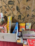 Assorted new and used games & cards . 13 pieces