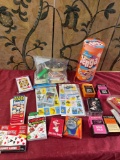 Assorted new and used games / Playing cards. 16 pieces