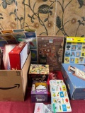 Scrabble, Yahtzee & other assorted games. 10 games