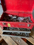 Craftsman tool box, Box wrenches, Sockets & assorted tools