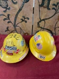 Hard hats. 2 pieces