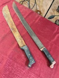 Machetes. 2 pieces