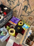 Assorted Tape, Nuts, Bolts etc