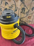 Genie 6 gallon wet/dry vac. Turned on