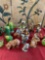 Ceramic figurines. 17 pieces