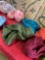 Assorted scarfs. 8 pieces