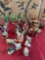 Ceramic figurines. 23 pieces