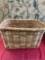 Large wicker basket