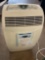 Delonghi model PAC CT90 portable air conditioner. Turned On