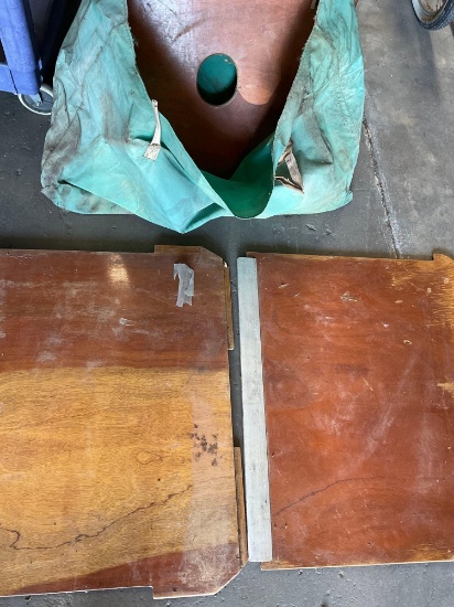 Assorted size boards and bag. Approximately 34" x 27" each