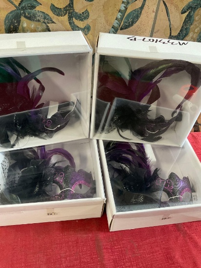New adult masks individually boxed. 4 pieces