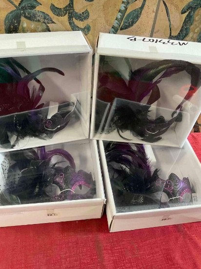 New adult masks individually boxed. 4 pieces