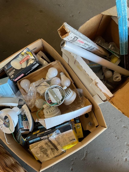 New and used Assorted light bulbs/ parts