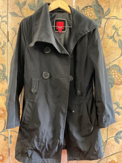 Black, Esprit size medium coat, very good condition