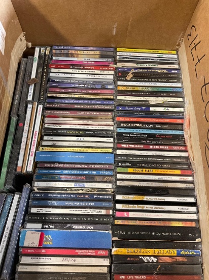 Assorted CDs over 75 pieces