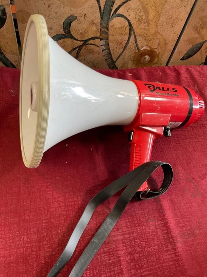 Galls Street Thunder, megaphone, no batteries