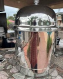 Stainless steel Large Ice bucket with lid and handles