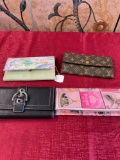 Assorted wallets. 4 pieces