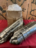 New adult medieval set of Armor gloves.