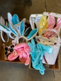 New and used Easter items. Bunny ears, head pieces, glasses, baskets