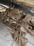 Large decorative, heavy, wood piece. 33