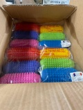 New Skool Box of message rollers. 10 packages per box 6 assorted color rollers per bag. 60 pieces