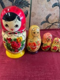 7 piece Russian nesting dolls