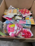Assorted craft items
