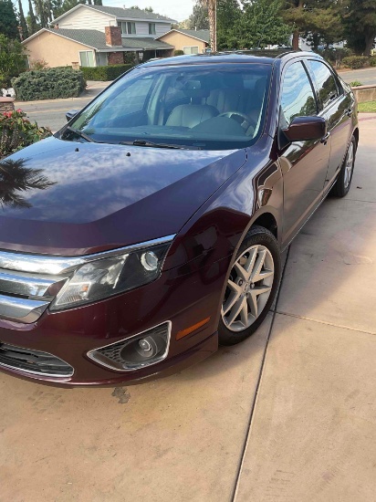 2012 Ford Fusion, Approx 124,500 miles, SEL 4d Sedan, 4-Cyl, 2.5 Liter. FWD Auto Transmission