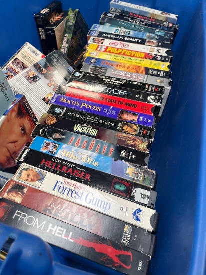VHS movies. Over 60 pieces