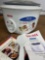 Aroma Rice cooker, and food steamer, turned on